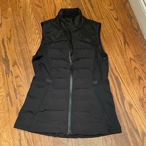 Lululemon Down for It All Vest - New without tags (size 8, Black)